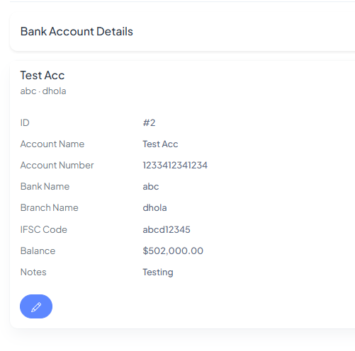 Add/Deduct Cash Modal