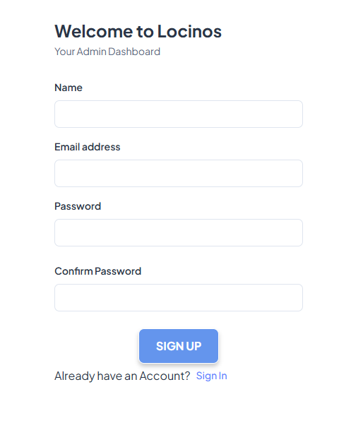 Create Account